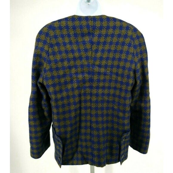 Vintage MICHII MOON For Sanyo Jacket Hounds Tooth - Picture 2 of 12